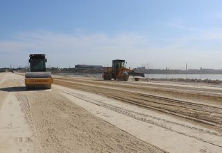 Строительство дороги общегородского значения в Баку может завершиться в следующем году (ФОТО, ВИДЕО)