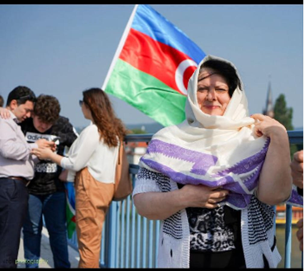 В Германии и Голландии развеваются флаги Азербайджана - автопробег и шествие (ФОТО)