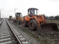 Dəllər stansiyasının baş yolları əsaslı təmir olunur (FOTO)