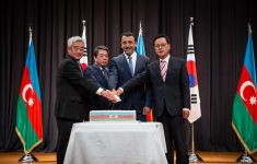 Seulda AXC-nin 100 illik yubileyi ilə əlaqədar rəsmi qəbul təşkil edilib (FOTO)
