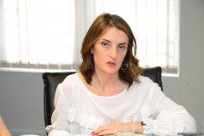 TREND İnformasiya Agentliyində Gürcüstan KİV nümayəndələri ilə görüş keçirilib (FOTO)