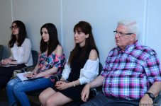 В АМИ Trend прошла встреча с представителями СМИ Грузии (ФОТО)