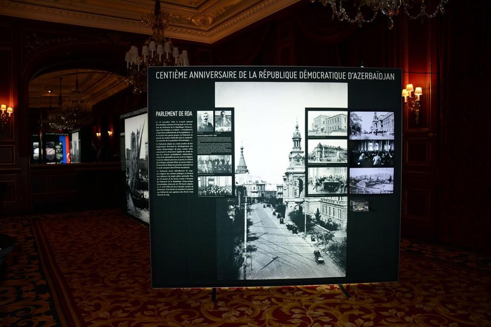 В Париже при организационной поддержке Фонда Гейдара Алиева торжественно отмечено 100-летие АДР (ФОТО)