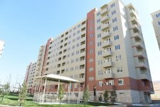 President Aliyev, first lady Mehriban Aliyeva attend opening of residential complex for IDPs (PHOTO)