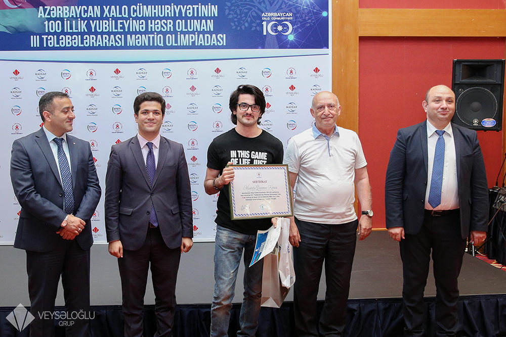 “Veysəloğlu Qrup”un baş sponsorluğu ilə keçirilən məntiq olimpiadasının qalibləri mükafatlandırıldı (FOTO)