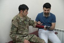 При поддержке Фонда Гейдара Алиева группа инвалидов Карабахской войны обеспечена высокотехнологичными протезами (ФОТО/ВИДЕО)