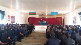 В исправительном учреждении №13 Пенитенциарной службы минюста Азербайджана освобожден 41 помилованный (ФОТО)