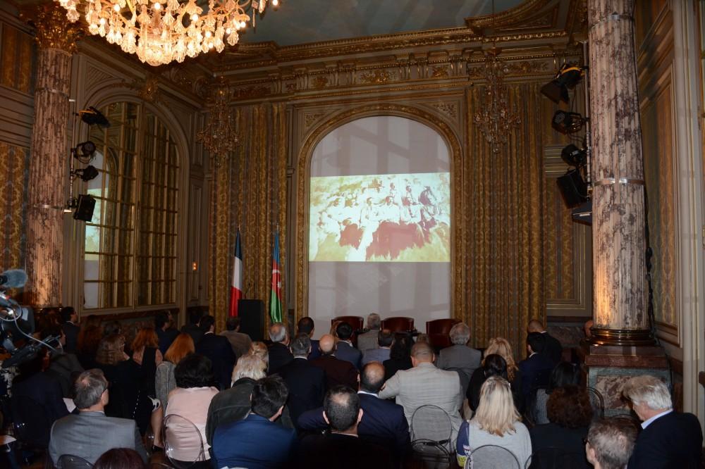 Fransa Beynəlxalq Diplomatik Akademiyasında Azərbaycan Xalq Cümhuriyyətinin 100 illiyi ilə bağlı konfrans keçirilib (FOTO)