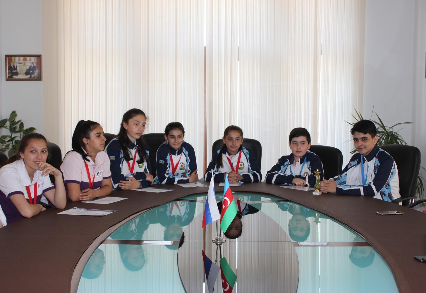 Азербайджанская команда успешно выступила на Всемирных играх юных соотечественников (ФОТО)