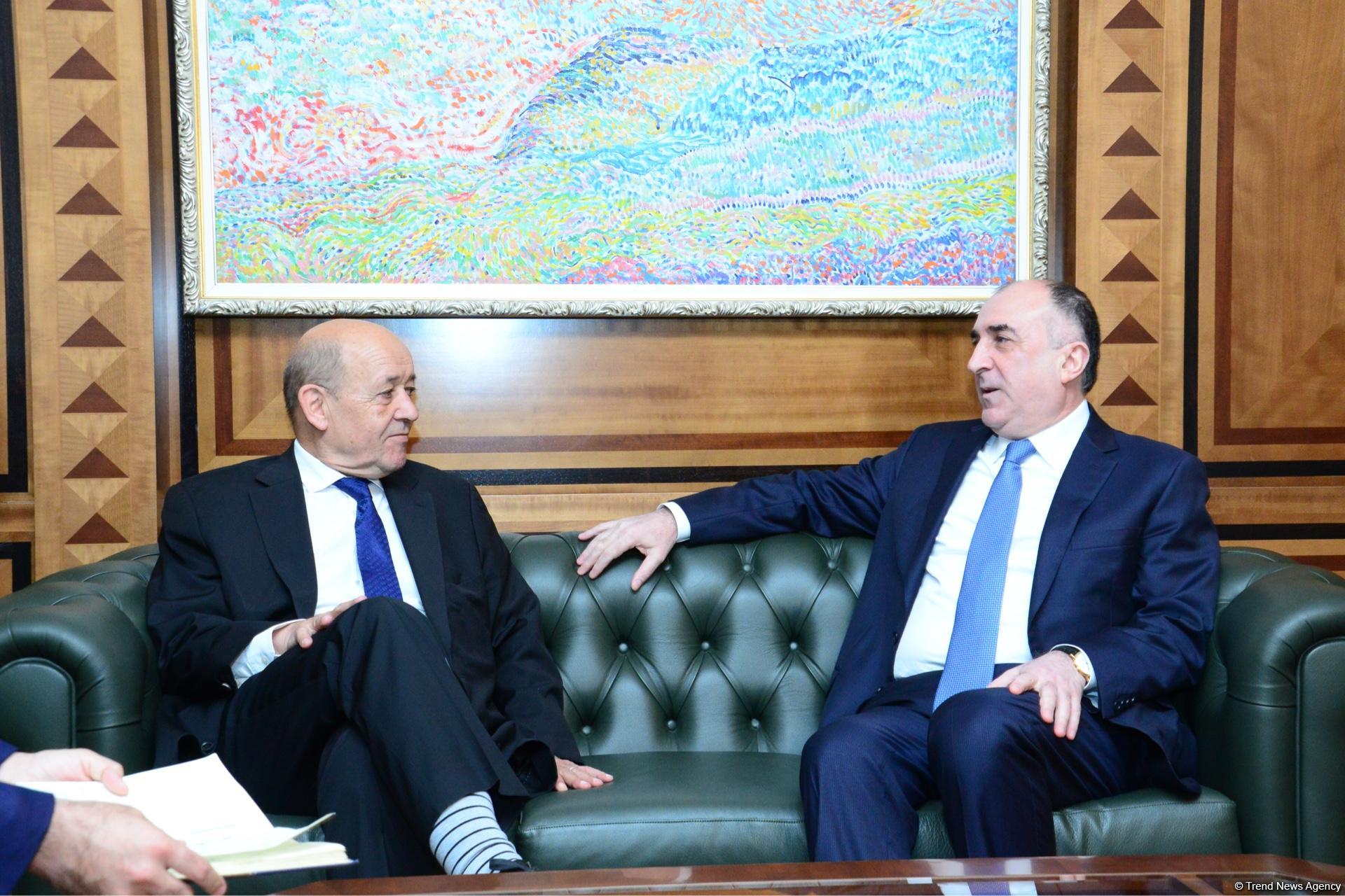 France to continue to contribute to Karabakh conflict’s settlement – Azerbaijan’s FM (PHOTO)
