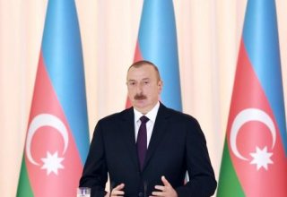 Azərbaycan Prezidenti: Kənardan bizim siyasətimizə təsir etmə imkanları sıfıra bərabərdir