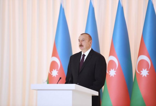 President Aliyev: Establishment of Azerbaijan Democratic Republic is historical event