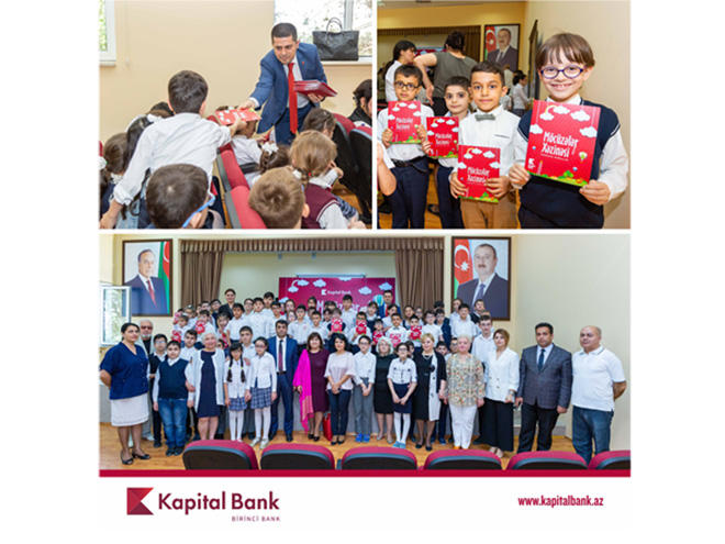 Kapital Bank-dan uşaqlara “Möcüzələr xəzinəsi”