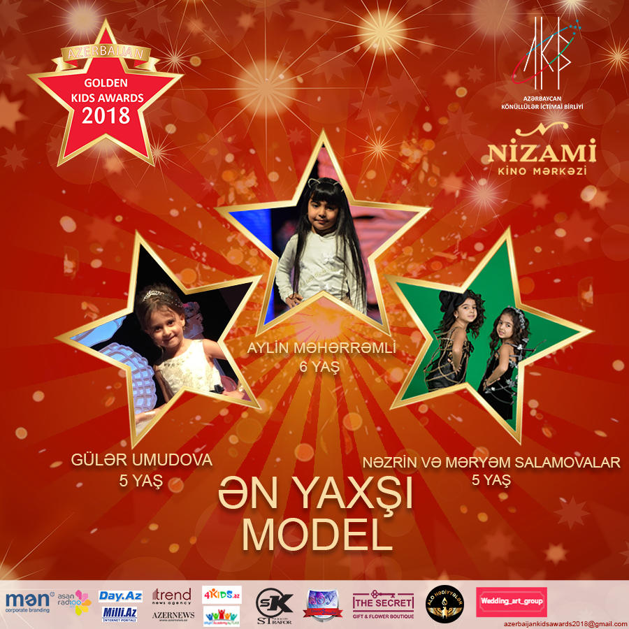 “Azerbaijan Golden Kids Awards 2018” layihəsinin nominantları bəlli olub (FOTO)