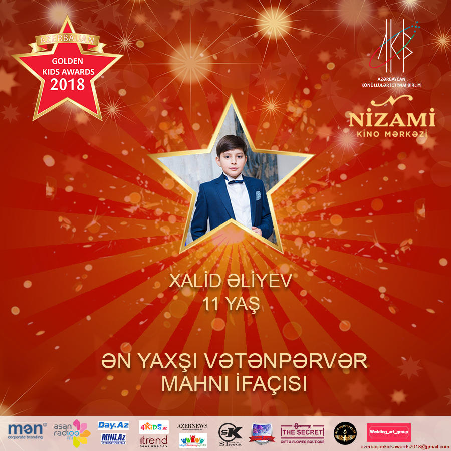 “Azerbaijan Golden Kids Awards 2018” layihəsinin nominantları bəlli olub (FOTO)