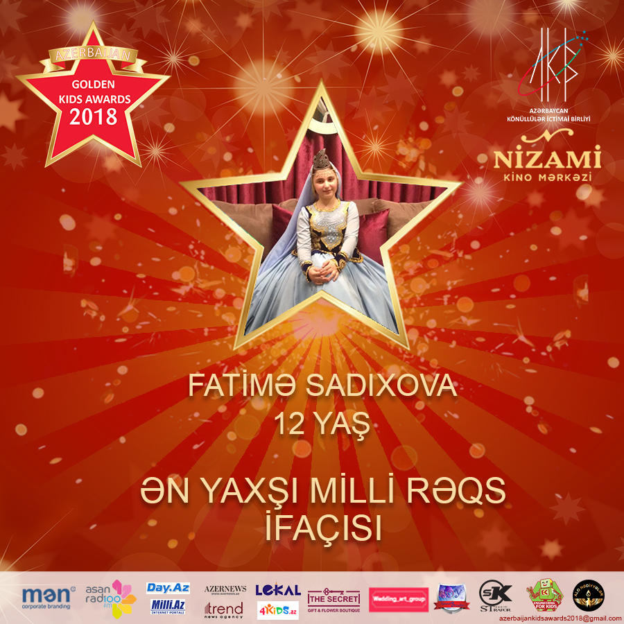 “Azerbaijan Golden Kids Awards 2018” layihəsinin nominantları bəlli olub (FOTO)