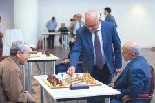 Межбанк Азербайджана дал старт чемпионату по шахматам среди пенсионеров (ФОТО)