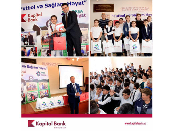 Очередной проект от Kapital Bank в поддержку футбола