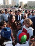 Вице-президент Фонда Гейдара Алиева Лейла Алиева посетила грандиозный "Детский фестиваль" в Парке Центра Гейдара Алиева (ФОТО)