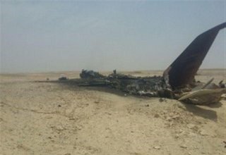 В Иране упал военный самолет