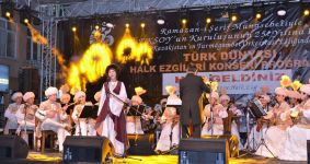Türk Dünyası ezgileri tarihi Taşköprü'de yankılandı