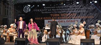 Türk Dünyası ezgileri tarihi Taşköprü'de yankılandı