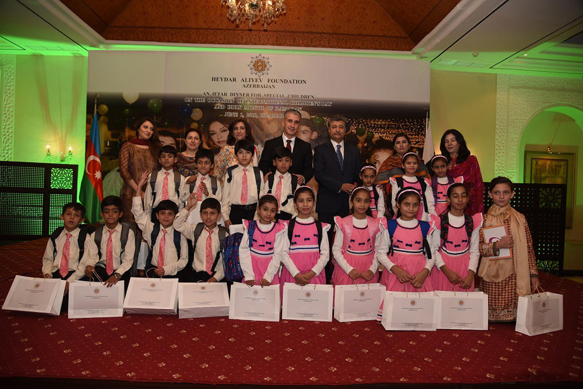 International Children’s Day celebrated in Pakistan with special children by initiative and support of Heydar Aliyev Foundation (PHOTO)