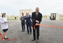 Prezident İlham Əliyev Naftalan Şəhər Mərkəzi Xəstəxanasının açılışında iştirak edib (FOTO) (YENİLƏNİB)