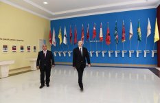 Президент Ильхам Алиев принял участие в открытии Музея флага в Геранбое (ФОТО)