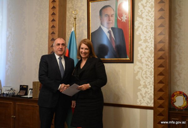 Azerbaijani FM receives Peru's first ambassador to Baku