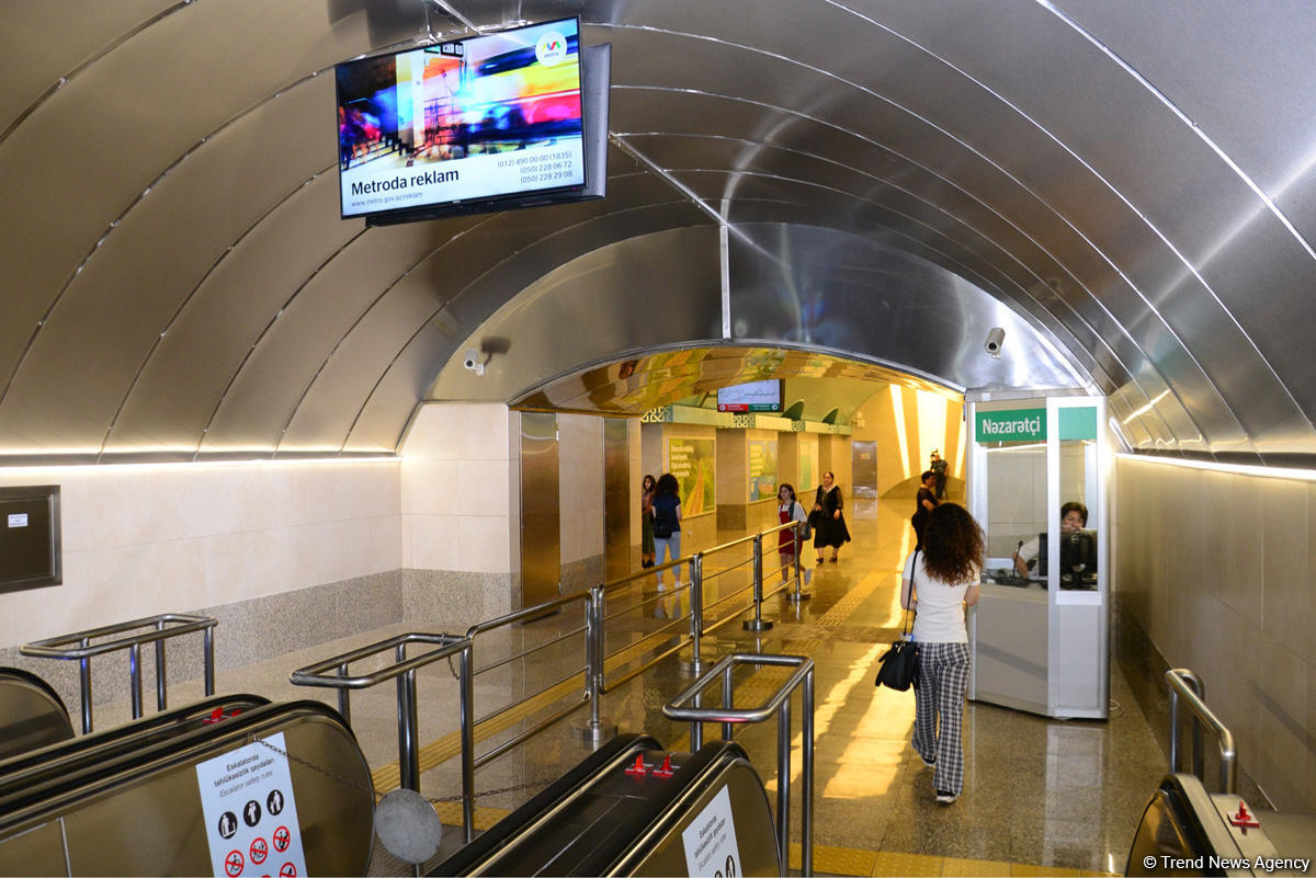 Станция «Сахиль» после ремонта и реконструкции (ФОТО)