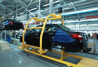 ОАО "Азермаш" ввело в эксплуатацию новую линию по производству автомобилей и автобусов