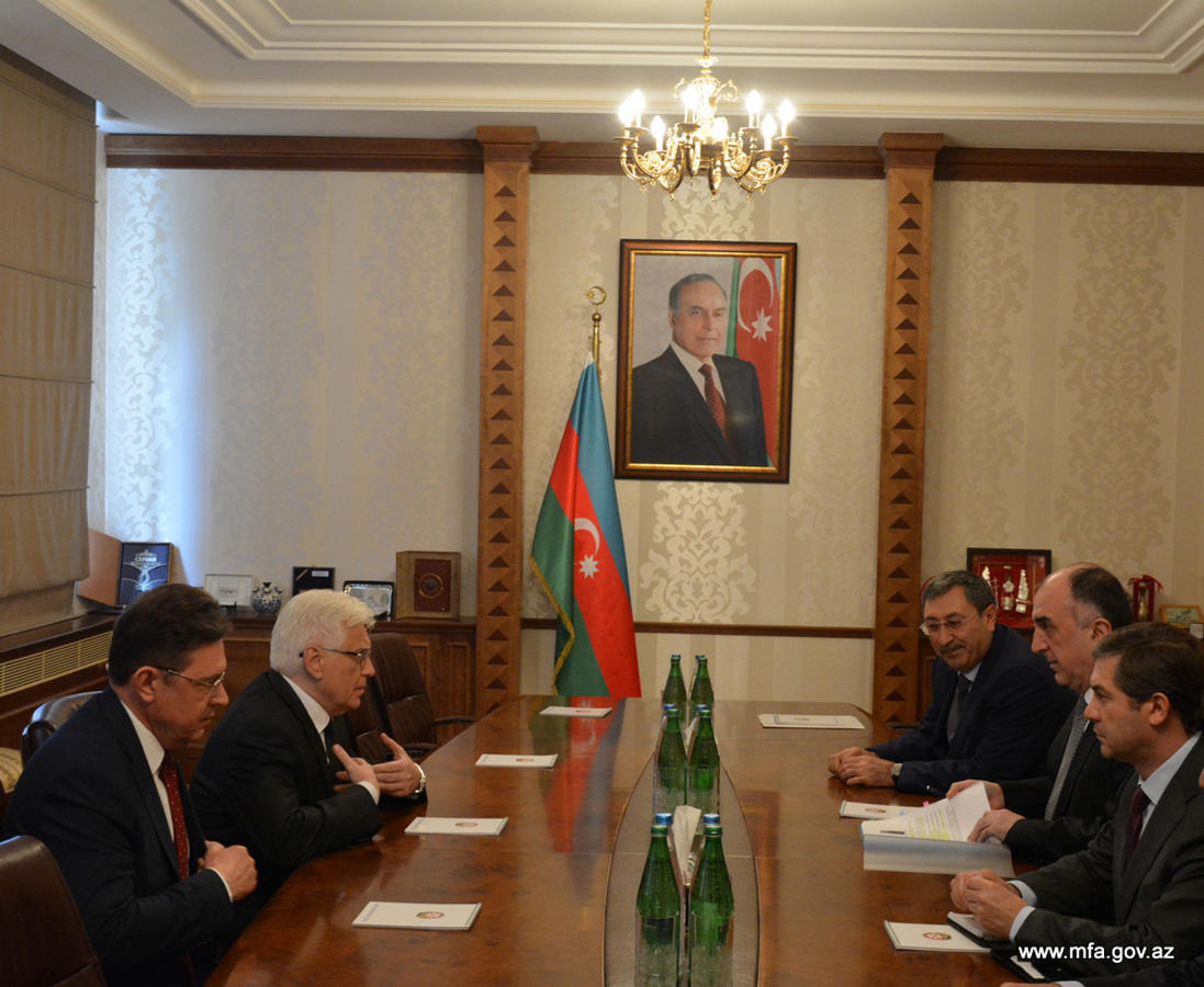 Новый посол России вручил главе МИД Азербайджана копии верительных грамот