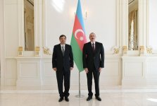 President Ilham Aliyev receives credentials of newly appointed ambassadors (PHOTO)