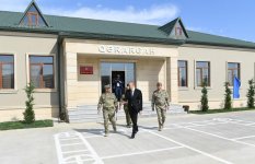 President Aliyev inaugurates Defense Ministry’s military unit (PHOTO)