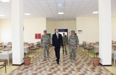 President Aliyev inaugurates Defense Ministry’s military unit (PHOTO) - Gallery Thumbnail