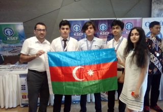 Avropa Azərbaycan Məktəbinin şagirdləri beynəlxalq olimpiadada qızıl və bürünc medal qazanıblar (FOTO)