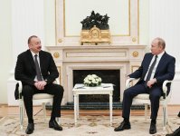 President Aliyev: Azerbaijan-Russia political interaction at very high level (PHOTO)
