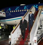 President of Azerbaijan Ilham Aliyev arrives in Russia on working visit (PHOTO)