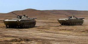 Azerbaijan’s IFV crews improving combat skills (PHOTO) - Gallery Thumbnail