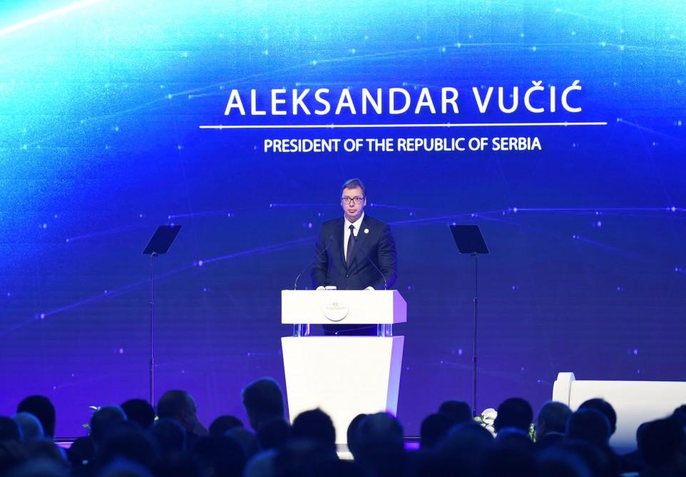 Президент Ильхам Алиев принял участие в церемонии открытия TANAP в Турции (ФОТО)