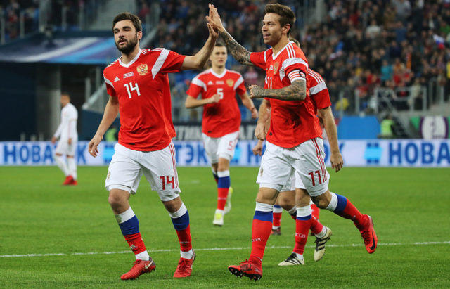 Сборная России победила Казахстан в отборе Евро-2020