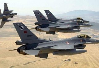 Начались полеты ВВС Турции в воздушном пространстве Сирии – минобороны