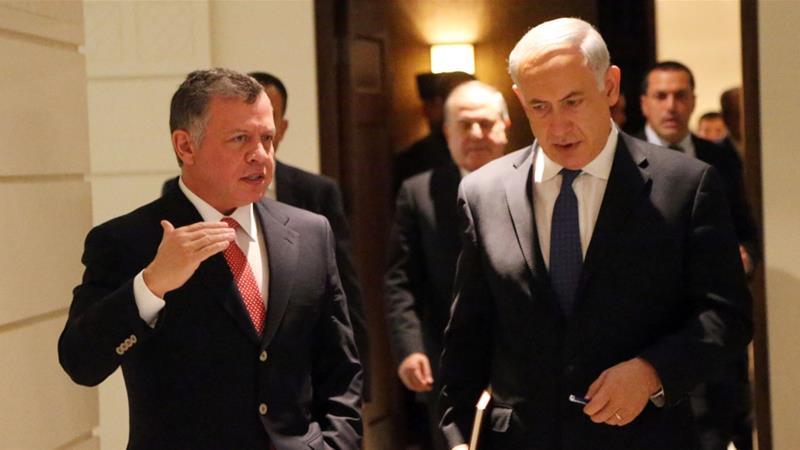 Israeli PM meets Jordan's king