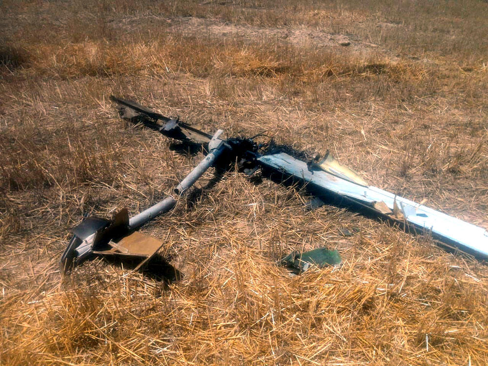 Azerbaijani Defense Ministry: Armenian unmanned aerial vehicle shot down