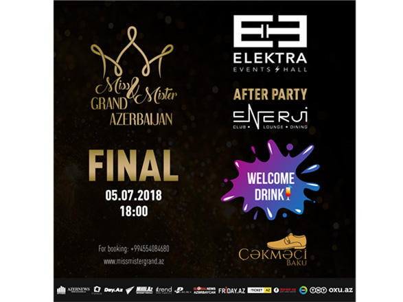 "Miss & Mister Grand Azerbaijan 2018"in finalı keçiriləcək