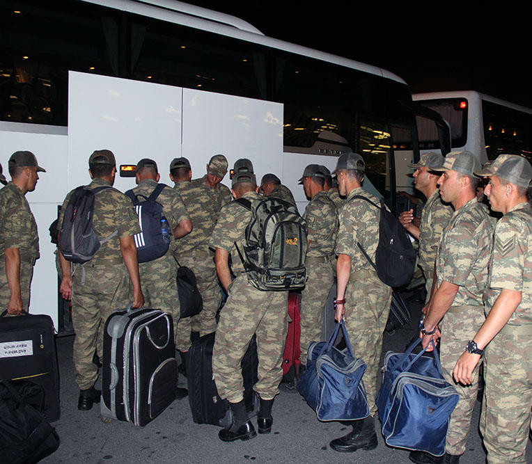 Турецкие военнослужащие прибыли в Азербайджан для участия  в праздничных мероприятиях (ФОТО)