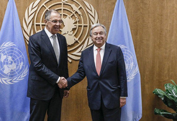 Гутерреш и Лавров обсудили сотрудничество России и ООН