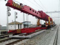 New switches being laid at Azerbaijan’s Gobustan, Hajigabul railway stations IPHOTO)