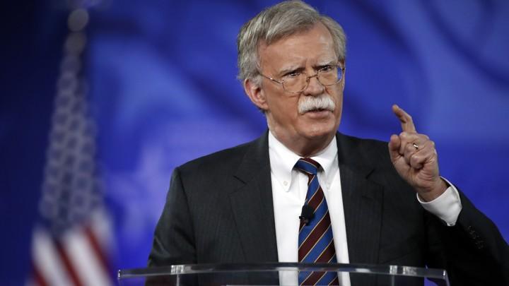 Bolton says U.S. will be aggressive, unwavering on Iran sanctions